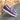 DapperFam Riviera in Purple / Plum Men's Linen Monk Sneaker in #color_