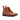 DapperFam Valiant in Med Brown Men's Italian Full Grain Leather Military Brogue in Med Brown #color_ Med Brown