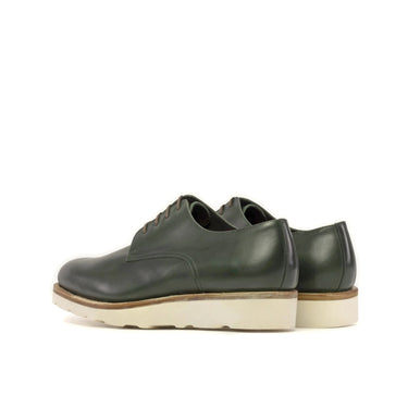 DapperFam Vero in Forest Men's Italian Leather Derby in #color_