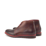 DapperFam Vivace in Med Brown / Dark Brown Men's Italian Leather Chukka in #color_