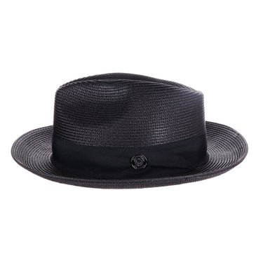 DapperFam The Uptown Timeless Straw Fedora in #color_