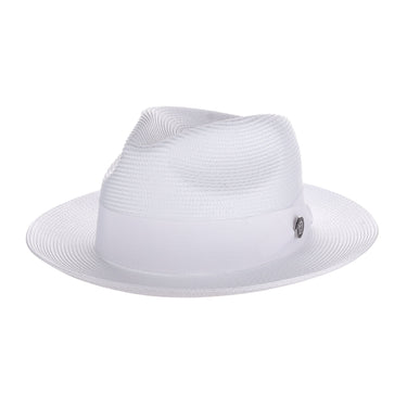 DapperFam The Uptown Timeless Straw Fedora in #color_