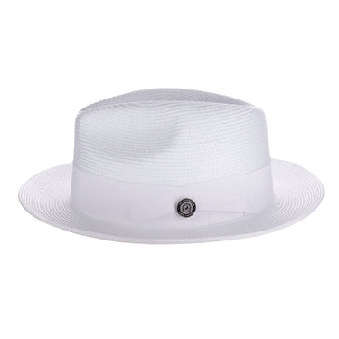 DapperFam The Uptown Timeless Straw Fedora in #color_