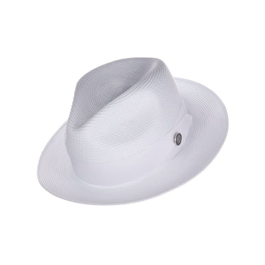 DapperFam The Uptown Timeless Straw Fedora in #color_