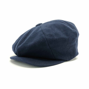 Dobbs Big Apple Newsboy Cap in Navy OSFM #color_ Navy OSFM