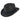 Dobbs El Dorado Center Dent Milan Straw Homburg in Black #color_ Black