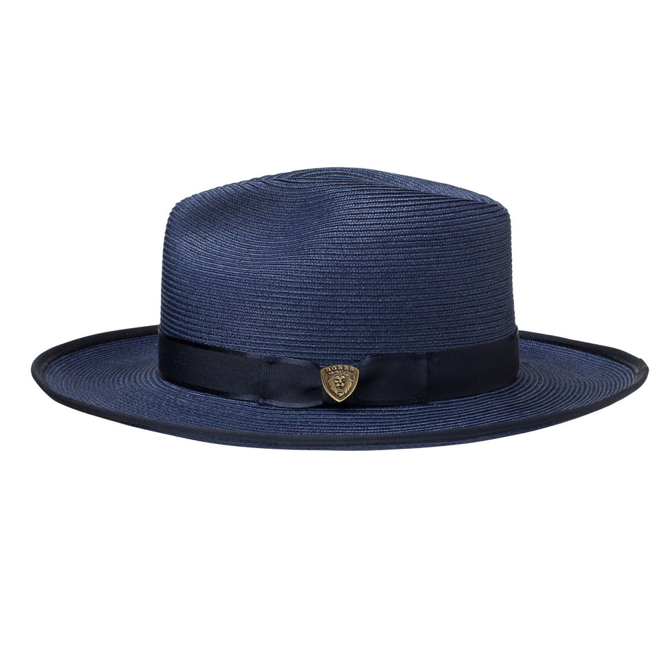 Esquire B Straw Wide Brim Fedora By Dobbs – DAPPERFAM