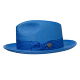 Dobbs Harrod Florentine Milan Straw Fedora Hat in #color_