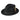 Dobbs Holloway Wool Felt Pinch Front Fedora in Black #color_ Black