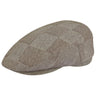 Dobbs Junior Herringbone Linen Blend Ivy Cap in Brown #color_ Brown