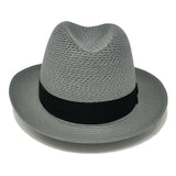 Dobbs Madison Vented Center Dent Milan Straw Fedora in #color_