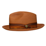 Dobbs Multiline Straw Fedora in #color_