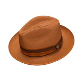 Dobbs Multiline Straw Fedora in #color_