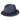 Dobbs Parker Center Dent Milan Straw Fedora in Navy #color_ Navy