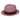 Dobbs Parker Center Dent Milan Straw Fedora in Mauve #color_ Mauve