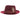 Dobbs Prescott Wool and Fur Felt Fedora in Burgundy #color_ Burgundy