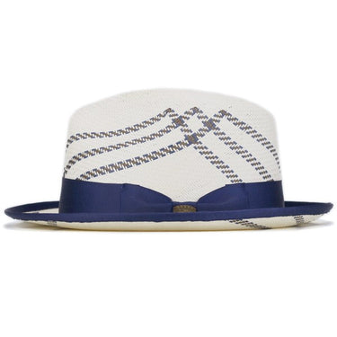 Dobbs Rialto Shantung Straw Fedora in #color_