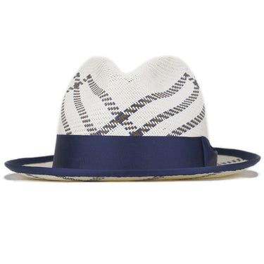 Dobbs Rialto Shantung Straw Fedora in #color_