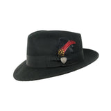 Dobbs Strand II Teardrop Crown Wool Felt Fedora in #color_