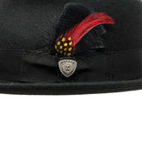 Dobbs Strand II Teardrop Crown Wool Felt Fedora in #color_