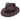 Dobbs Strand II Teardrop Crown Wool Felt Fedora in Coffee #color_ Coffee