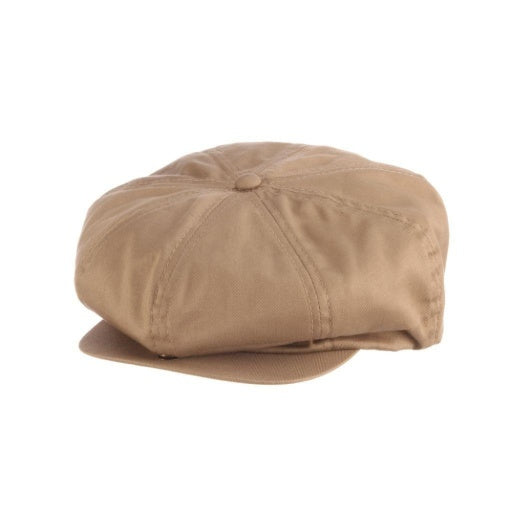 Dorfman Pacific Flap Cap - Khaki/One Size