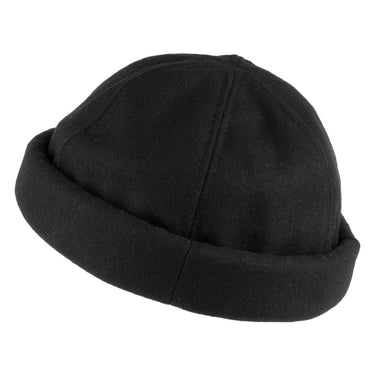 Dorfman Philadelphia Melton Wool Watch Cap in #color_