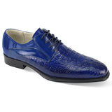 Giovanni Mason Genuine Leather Oxford in Cobalt #color_ Cobalt