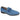 Giovanni Roman Suede Horse-Bit Loafers in Light Blue #color_ Light Blue