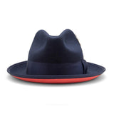 Montique Kingpin Red Bottom Wool Fedora in #color_