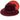 Montique Imperial Wide Brim Wool Red Bottom Fedora in Burgundy Red #color_ Burgundy Red