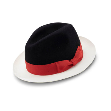 Montique Trilogy Pinch Front Wool Fedora in #color_