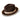 Montique Cornerstone Pinch Front Wool Fedora in Brown #color_ Brown