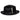 Bruno Capelo Hi Boi High Crown Wool Fedora in Black #color_ Black