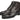 Paul Parkman Men's Gray & Black Hand-Painted Cap Toe Boots in #color_