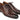 Paul Parkman Men's Brown Genuine Ostrich Oxford Shoes in #color_