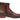 Paul Parkman Brown Burnished Woven Leather Zipper Boots in #color_