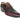 Paul Parkman Men's Green Ostrich & Brown Leather Derby Shoes in #color_