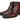 Paul Parkman Men's Bordeaux Burnished Leather Goodyear Welted Wingtip Boots in #color_