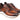 Paul Parkman Men's Brown Hand-Painted Woven Leather Sneakers in #color_