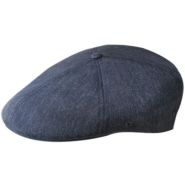 Kangol 504 Wool Flexfit Ivy Cap in Denim #color_ Denim