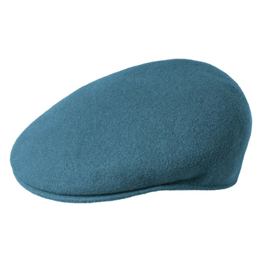 Kangol 504 Wool Ivy Cap in Marine Teal #color_ Marine Teal