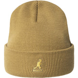 Kangol Acrylic Pull On Double Branded Beanie in Camel OSFM #color_ Camel OSFM