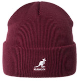 Kangol Acrylic Pull On Double Branded Beanie in Red Velvet OSFM #color_ Red Velvet OSFM