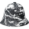 Kangol Airbrush Casual Bucket Hat in Black / White #color_ Black / White