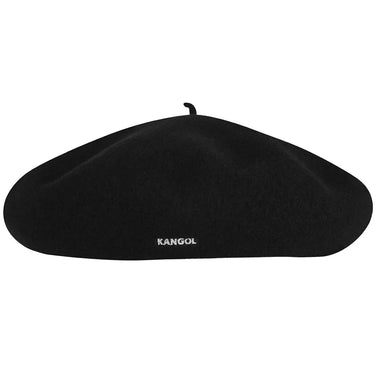 Kangol Anglobasque Wool Beret in Black #color_ Black