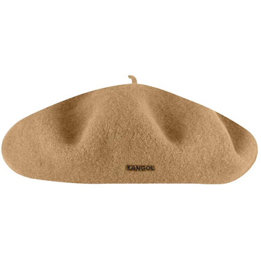 Kangol Anglobasque Wool Beret in Camel #color_ Camel