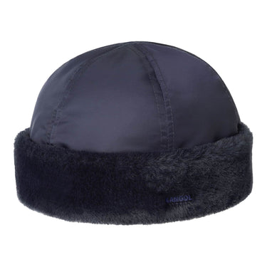 Kangol Aviator Watch Cap Folded Cuff in Navy #color_ Navy