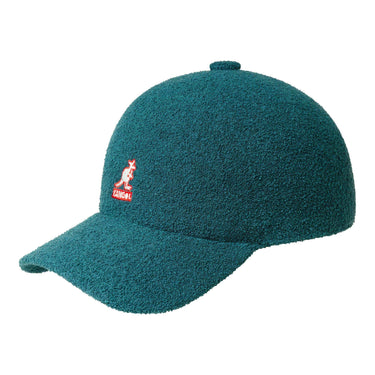 Kangol Bermuda Elastic Spacecap Baseball Cap in Marine Teal #color_ Marine Teal