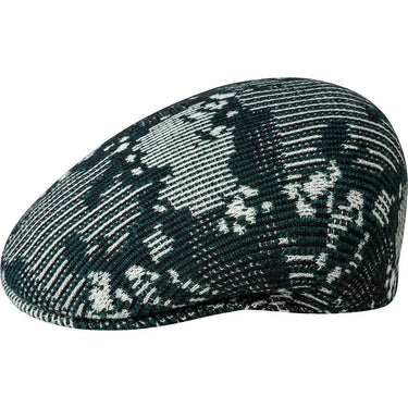 Kangol Camo Rib 504 Ivy Cap in Pine #color_ Pine